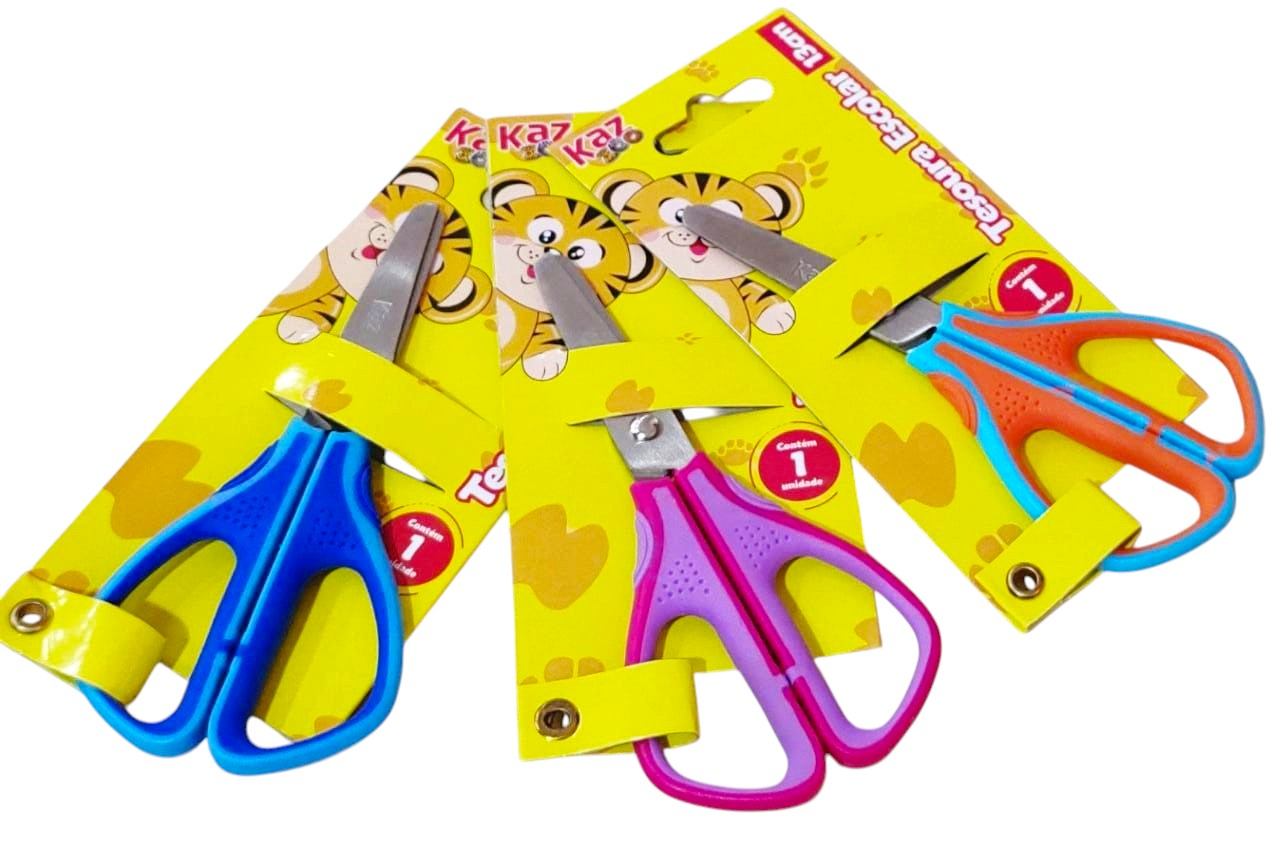 TESOURA ESCOLAR KAZ 7750